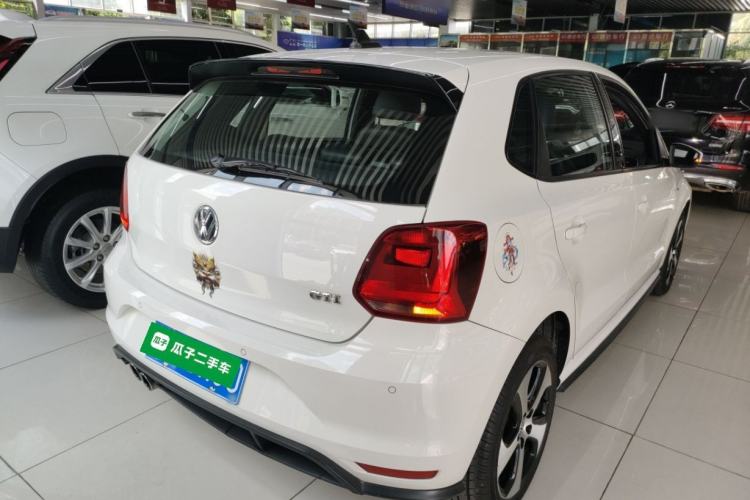 Used Volkswagen Polo 2015 1.4TSI GTI Rear Right 45 Deg