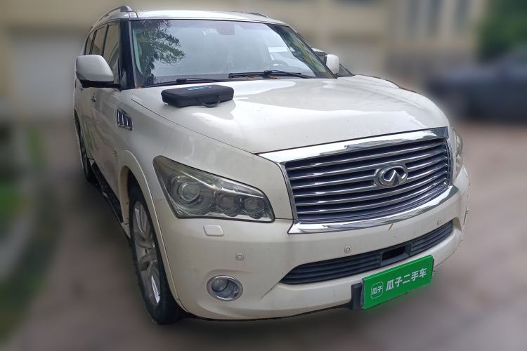 Used Infiniti QX80 2013 5.6L 4WD Front Right 45 Deg
