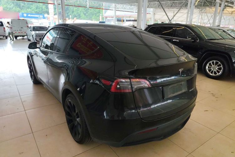 Used Tesla Model Y 2022 Revised Version Rear-Wheel Drive Rear Left 45 Deg