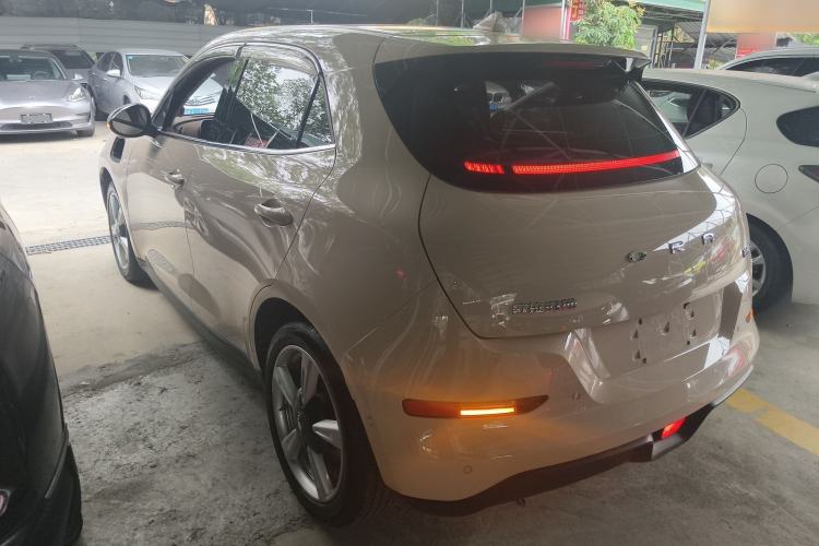 Used ORA Good Cat 2021 400km Standard Range Athena Edition Lithium-Ion Battery Rear Left 45 Deg