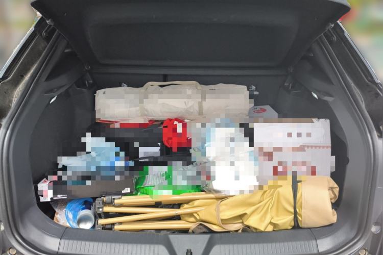 Used Volkswagen ID.4 CROZZ 2021 Long-Range Lite PRO Two-Wheel Drive Version Trunk