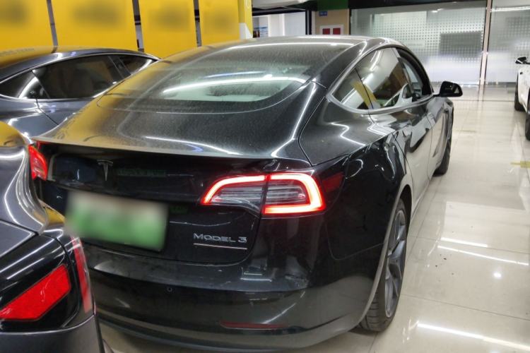 Used Tesla Model 3 2021 Performance High-Performance All-Wheel-Drive Version 3D6 Rear