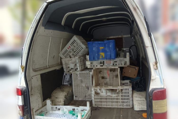 Used King Long Golden Way 2016 2.0L Box Truck 4G20 Trunk