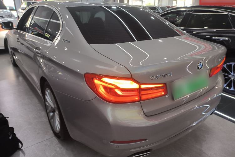 Used BMW 5 Series New Energy 2019 Updated Version 530Le Luxury Package Rear Left 45 Deg