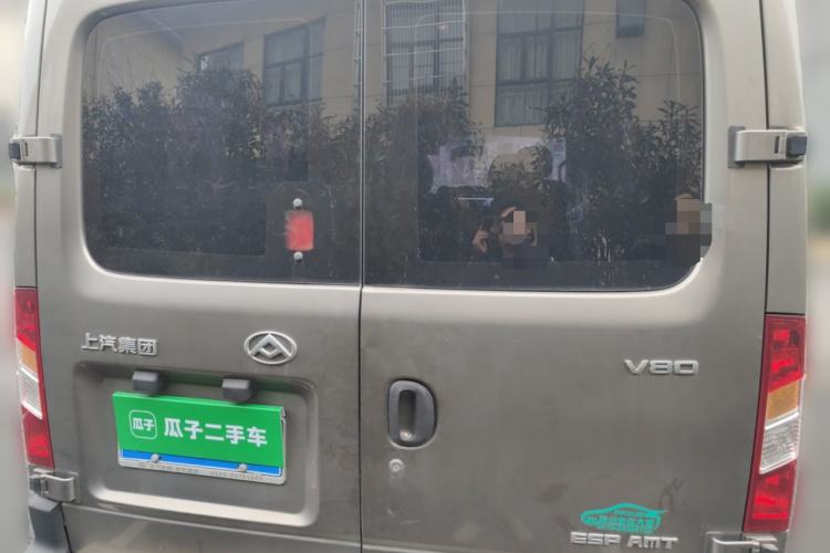 Used SAIC MAXUS Xintu V80 2019 2.5T Classic AMT Aoyuntong Short Wheelbase Mid-Roof 5/6-Seater Rear