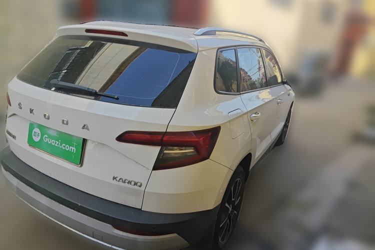 Used Skoda Karoq 2019 TSI280 Smart Drive Deluxe Edition China VI Standard Rear Right 45 Deg