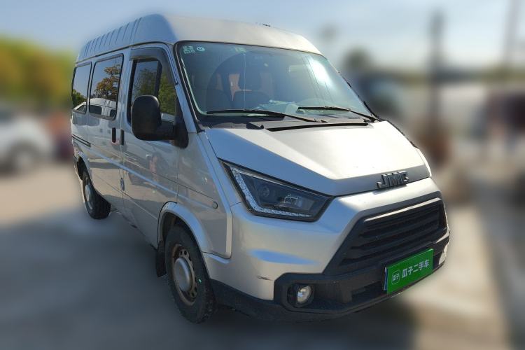 Used JMC Transit 2019 2.8T Commercial Version Short Wheelbase Mid-Roof 6-Seater China VI JX493