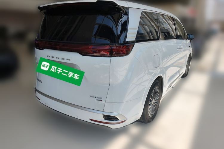 Used Denza D9 2025 DM-i Intelligent Drive 1020 Four-Wheel Drive Flagship Model Rear Right 45 Deg