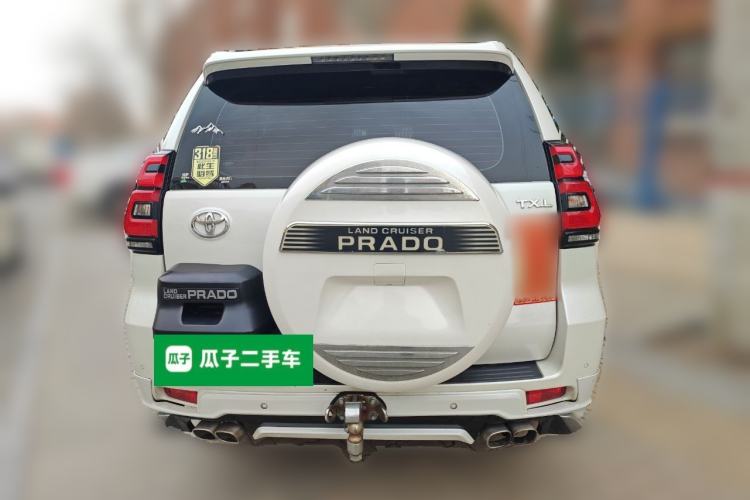 Used Toyota Prado 2018 3.5L Automatic TX-L with Rear-Mounted Spare Tire
