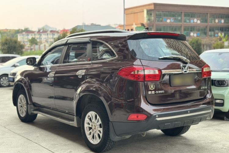 Used JMC Yusheng S350 2016 2.0T Automatic Two-Wheel Drive Gasoline Luxury Version with Sunroof 5 Seats Exterior 5