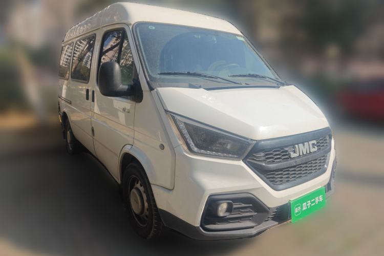 Used JMC Transit 2021 2.8T Space King Standard Version Short Wheelbase Mid-Height Roof 6-Seater Diesel Euro VI JX493
