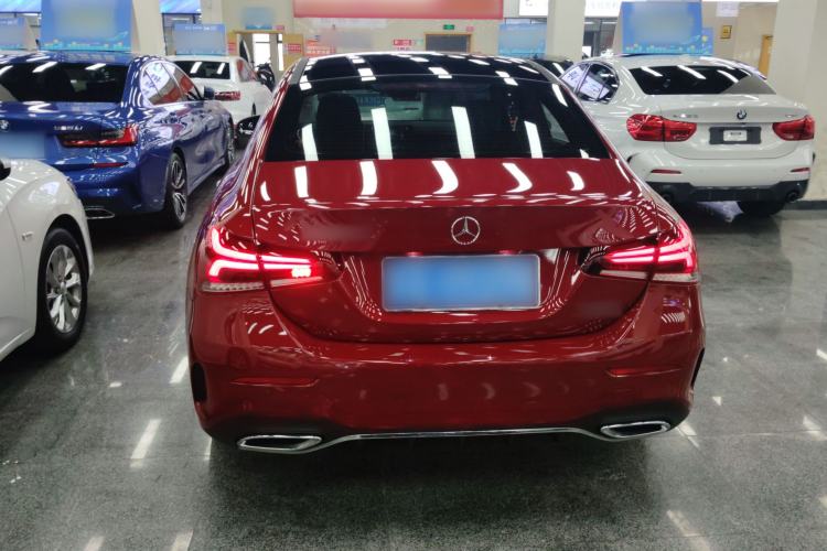 Used Mercedes-Benz A-Class 2022 Restyled A 200 L Sport Sedan Fashion Version Rear