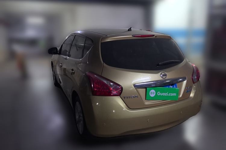 Used Nissan Tiida 2011 1.6L CVT Smart Version Rear Left 45 Deg