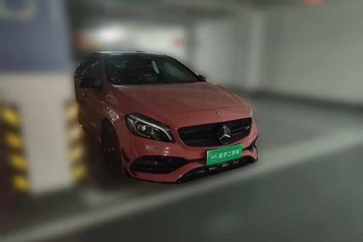 Used Mercedes-Benz A AMG 2017 AMG A 45 4MATIC Front Right 45 Deg