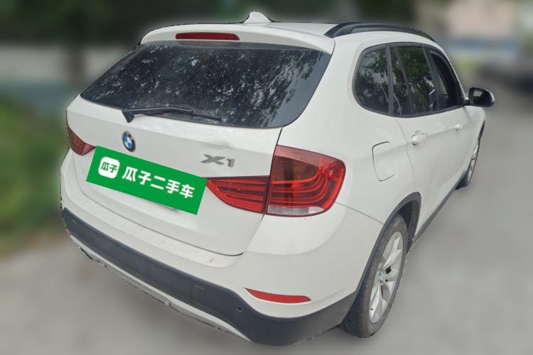 Used BMW X1 2010 sDrive18i Luxury Model Rear Right 45 Deg