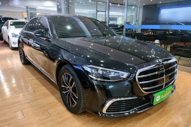 Used Mercedes-Benz S-Class 2021 S 400 L Business Model Front Right 45 Deg