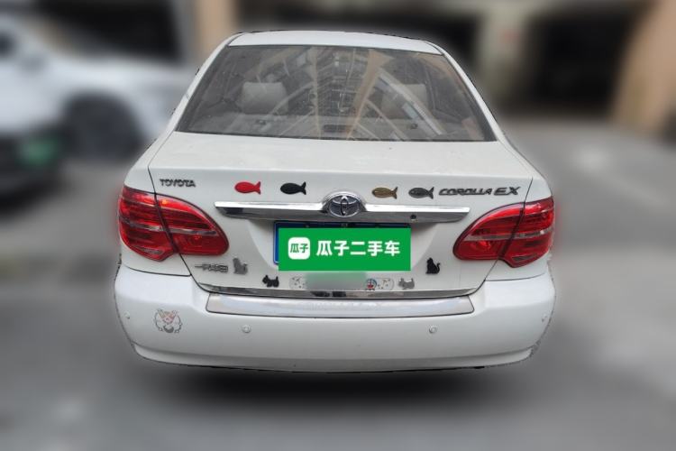 Used Toyota Corolla EX 2013 1.6L Automatic Luxury Edition Rear