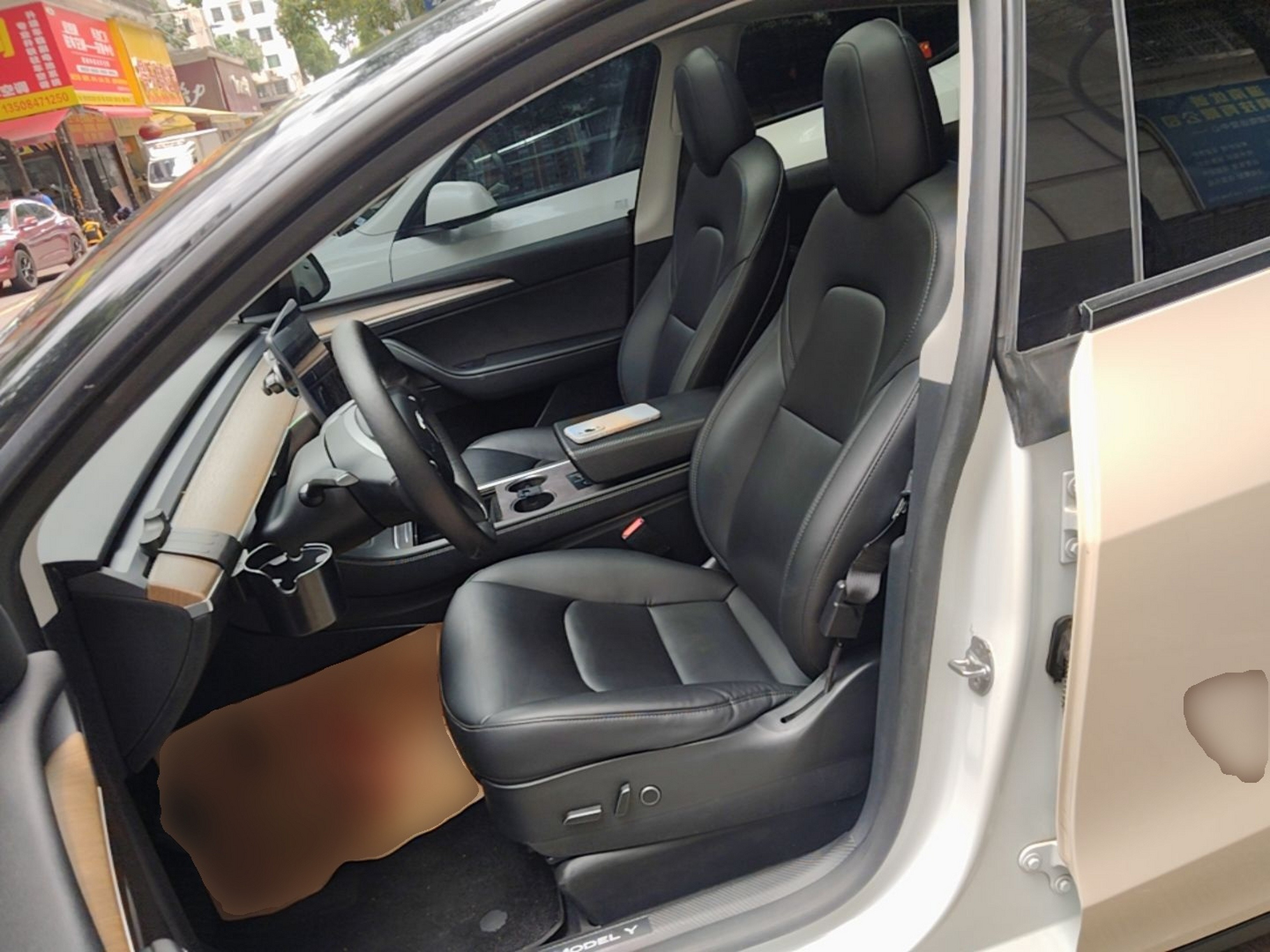 Avant de la voiture