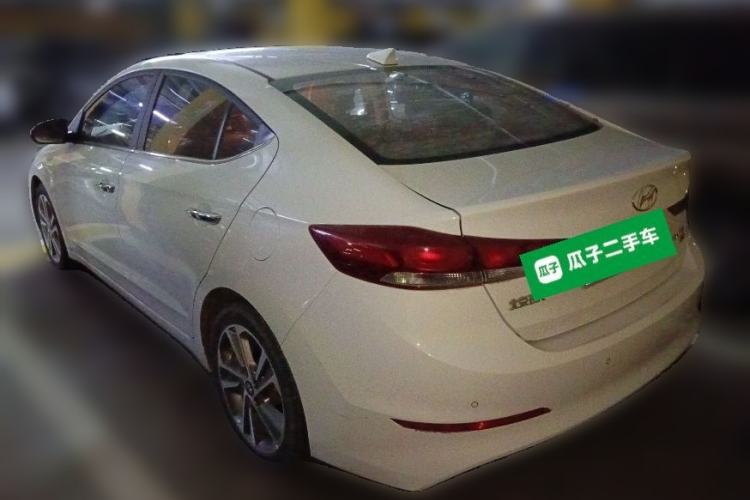 Used Hyundai Elantra (6th Generation / Lingdong) 2016 1.6L Automatic ZhiXuan – Elite Version Rear Left 45 Deg