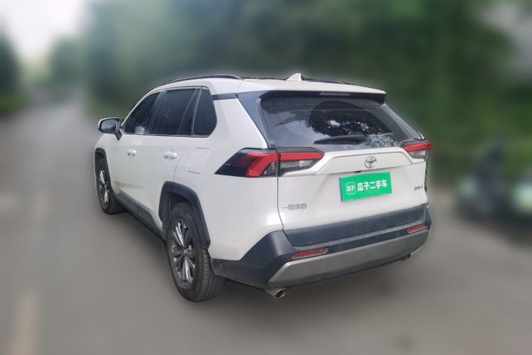 Used Toyota RAV4 2023 2.0L CVT Two-Wheel Drive 20th Anniversary Platinum Edition Rear Left 45 Deg