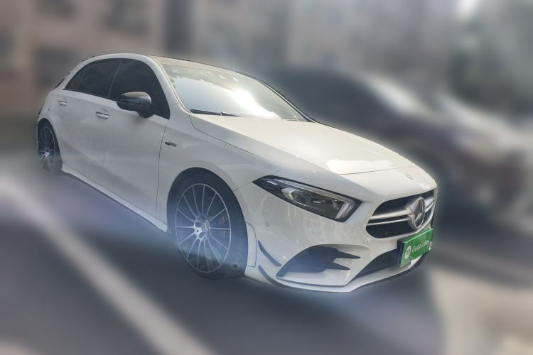 Used Mercedes-Benz A AMG 2020 AMG A 35 4MATIC Front Right 45 Deg
