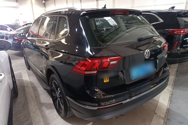 Used Volkswagen Tiguan L 2019 Updated Version 330TSI Automatic Two-Wheel Drive Panoramic Comfort Edition China VI Standard Rear Left 45 Deg