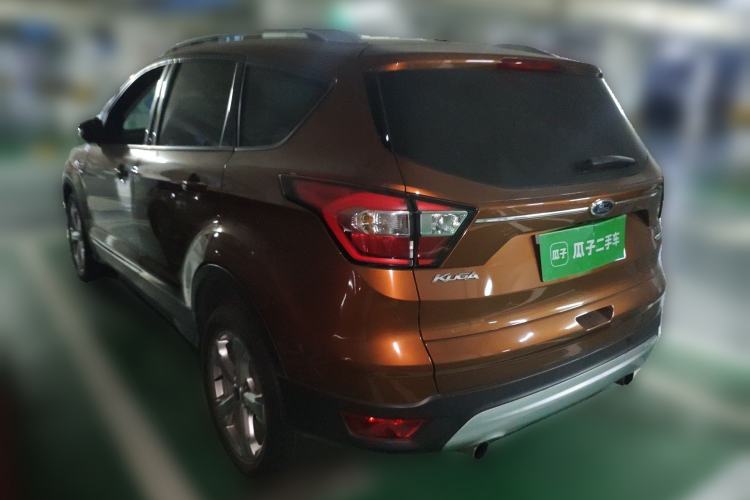 Used Ford Kuga 2017 EcoBoost 180 Two-Wheel-Drive Elite Trim Rear Left 45 Deg