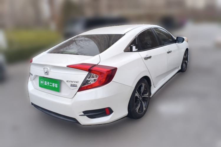 Used Honda Civic 2016 220TURBO CVT Prestige Edition Rear Right 45 Deg