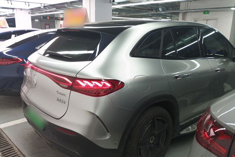 Used Mercedes-Benz EQE SUV 2024 500 4MATIC Flagship Edition Rear Right 45 Deg