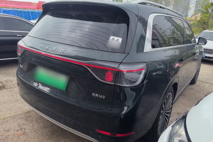 Used Hima AITO M9 2024 Range-Extended Ultra Version 42 kWh 6-Seater Model Rear Right 45 Deg