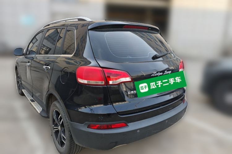 Used Zotye Domy X5 2017 Upgraded Model 1.5T CVT ZHANG GUI Version Rear Left 45 Deg