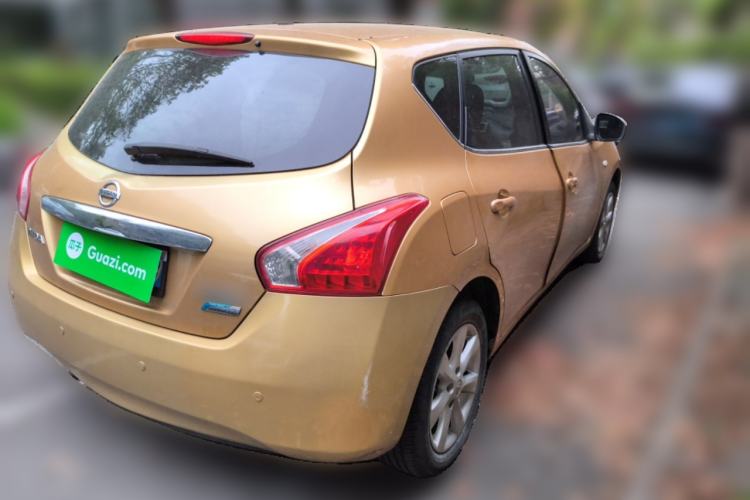 Used Nissan Tiida 2011 1.6L CVT Comfort Model Rear Right 45 Deg