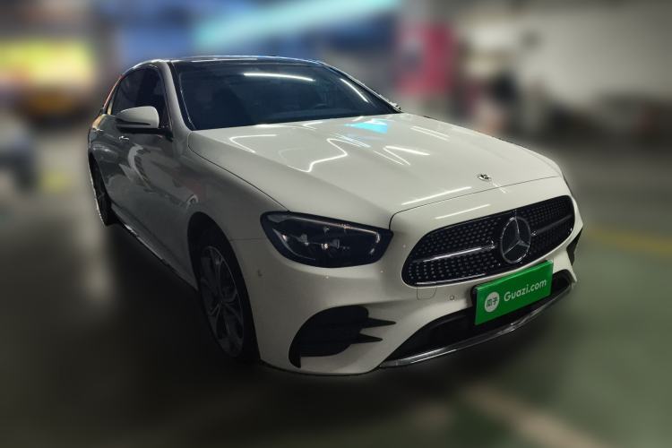 Used Mercedes-Benz E-Class 2022 Revised Version E 300 L Sporty and Stylish Edition Front Right 45 Deg