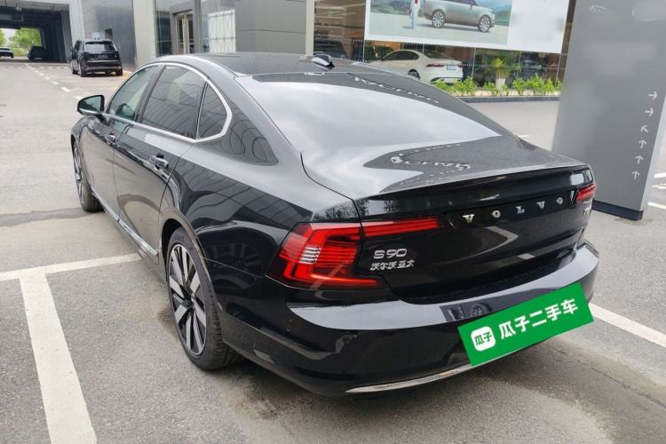 Used Volvo S90 New Energy 2025 Plug-in Hybrid Four-Wheel Drive Long-Range Luxury Smart Edition Rear Left 45 Deg
