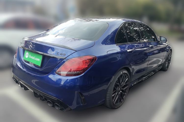 Used Mercedes-Benz C-Class AMG 2021 AMG C 43 4MATIC Rear Right 45 Deg