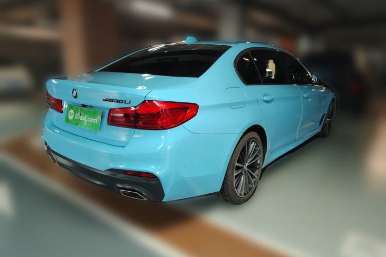 Used BMW 5 Series 2020 530Li Leading Model M Sport Package Rear Right 45 Deg