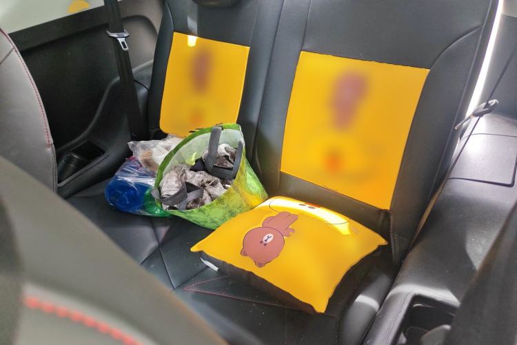 Used Chery QQ Little Ant 2022 Sweet Pink Edition Half-Sugar Version 3-Cell Lithium 30kW 301km Left Rear Seat