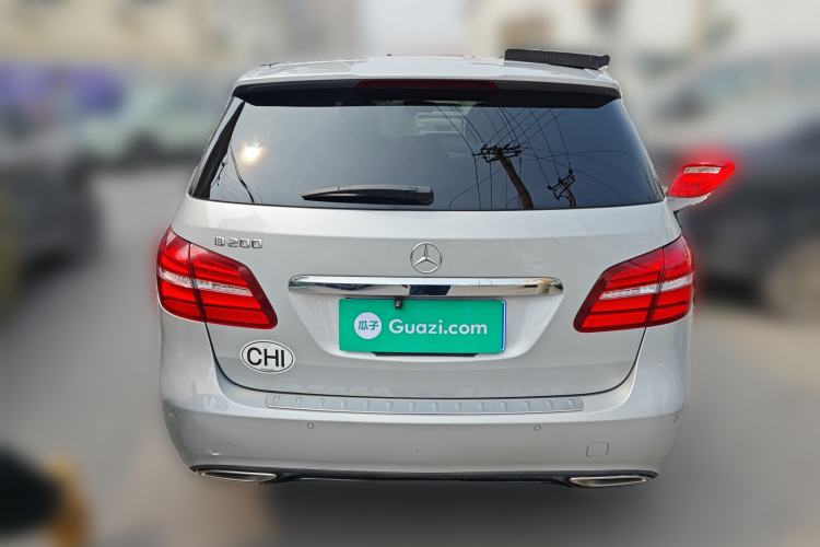 Used Mercedes-Benz B-Class 2015 B 200 Luxury Model Rear