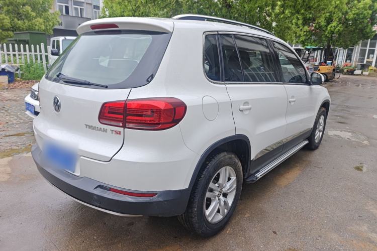 Used Volkswagen Tiguan 2015 1.8TSI Automatic Two-Wheel Drive Trend Edition Rear Right 45 Deg