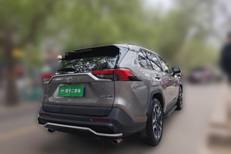 Used Toyota RAV4 2020 2.0L CVT Four-Wheel Drive Prestige Edition Rear Right 45 Deg