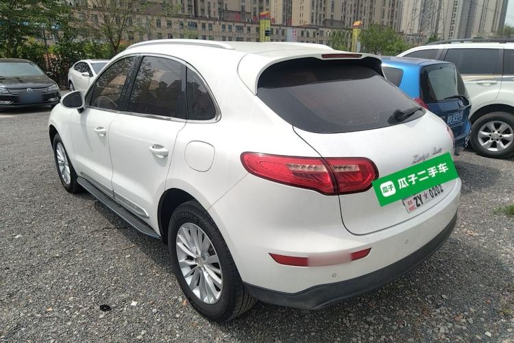 Used Zotye SR9 2017 2.0T Manual "Ultimate Road" Edition Rear Left 45 Deg
