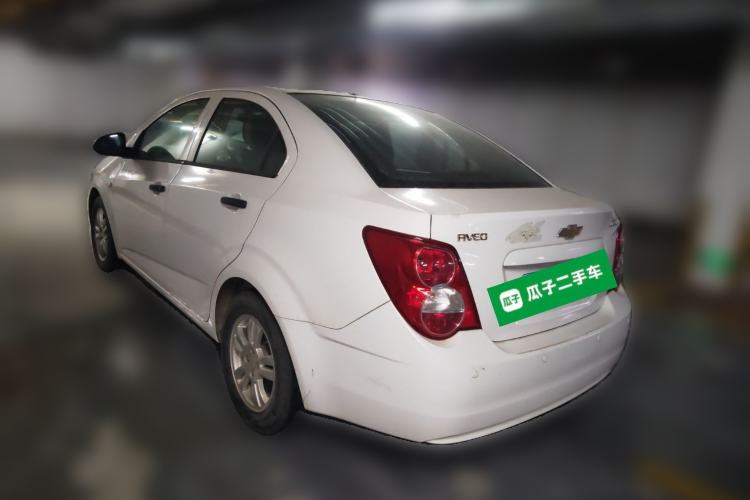 Used Chevrolet Aveo Sonic 2011 Sedan 1.4L MT SL Rear Left 45 Deg