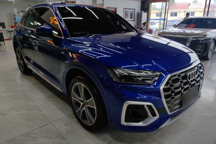 Used Audi Q5L 2021 45 TFSI Luxury Dynamic Edition Front Right 45 Deg