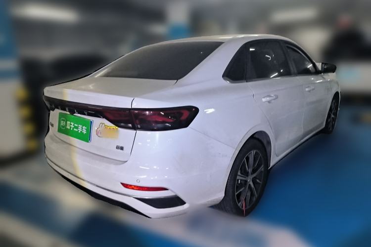 Used Geely Auto Emgrand 2022 4th Generation 1.5L CVT Flagship Model Rear Right 45 Deg