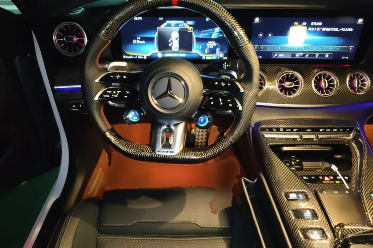 Used Mercedes-Benz AMG GT 2023 AMG GT 50 4MATIC+ Four-Door Coupe Steering Wheel