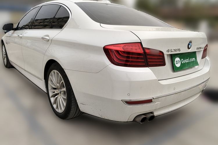 Used BMW 5 Series 2017 525Li Luxury Design Package Rear Left 45 Deg