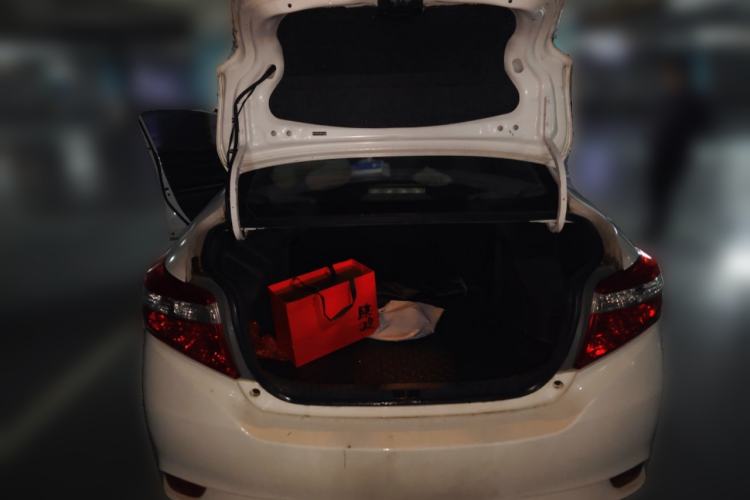 Used Toyota Vios 2016 1.5L Automatic ZhiZhen Xingyao Edition Trunk