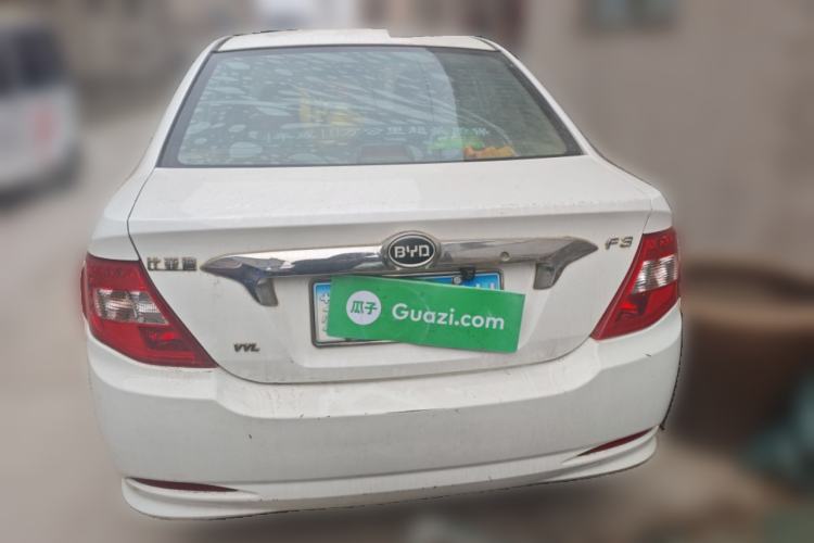 Used BYD F3 2015 Energy-Saving Edition 1.5L Manual Luxury Model Rear