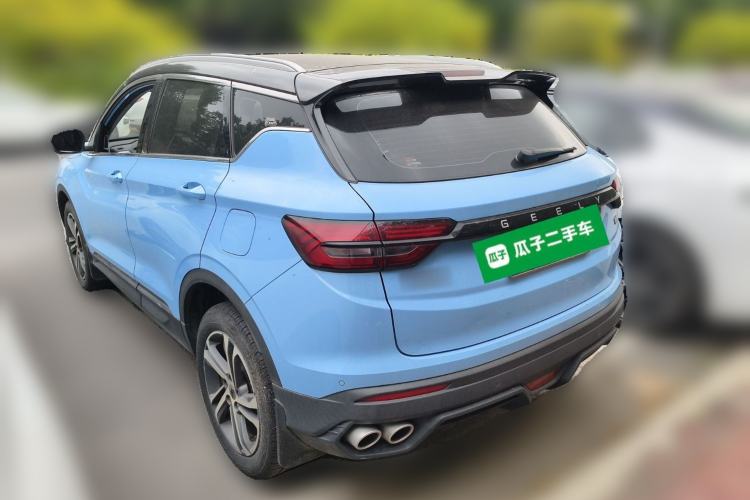 Used Geely Auto Coolray 2021 1.4T DCT Diamond Edition Rear Left 45 Deg