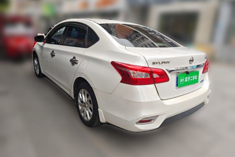Used Nissan Sylphy 2019 1.6XV CVT Smart Connect Luxury Edition China VI Standard Rear Left 45 Deg